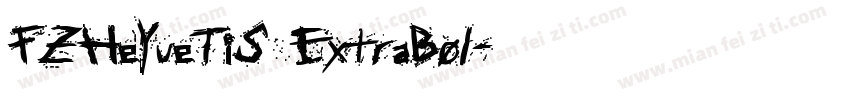 FZHeYueTiS ExtraBol字体转换